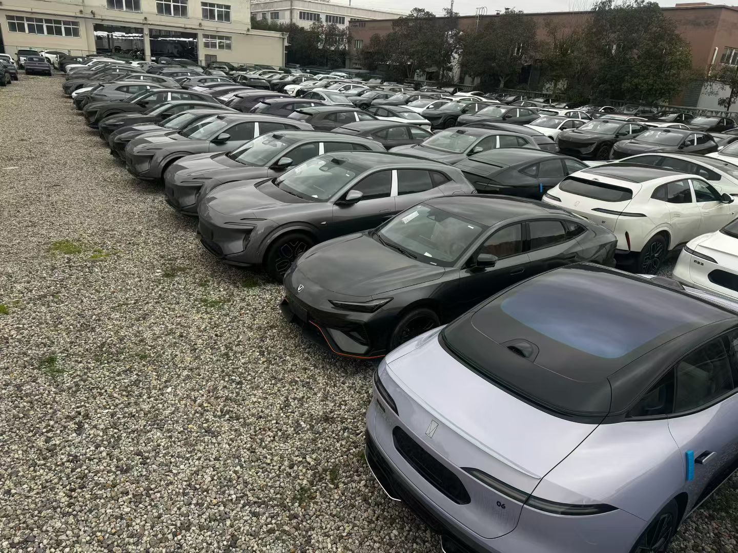 Real car stock for export from China